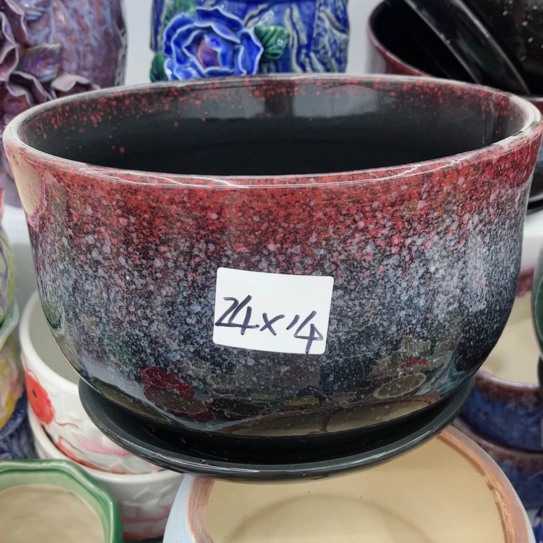 【闪购商品】陶瓷多肉绿植陶瓷花盆