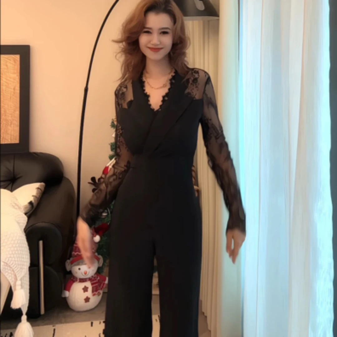 新款时尚显瘦连体裤