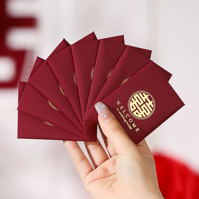 红包结婚堵门小红包专用红包袋2025新款喜包婚礼通用利是封高级感