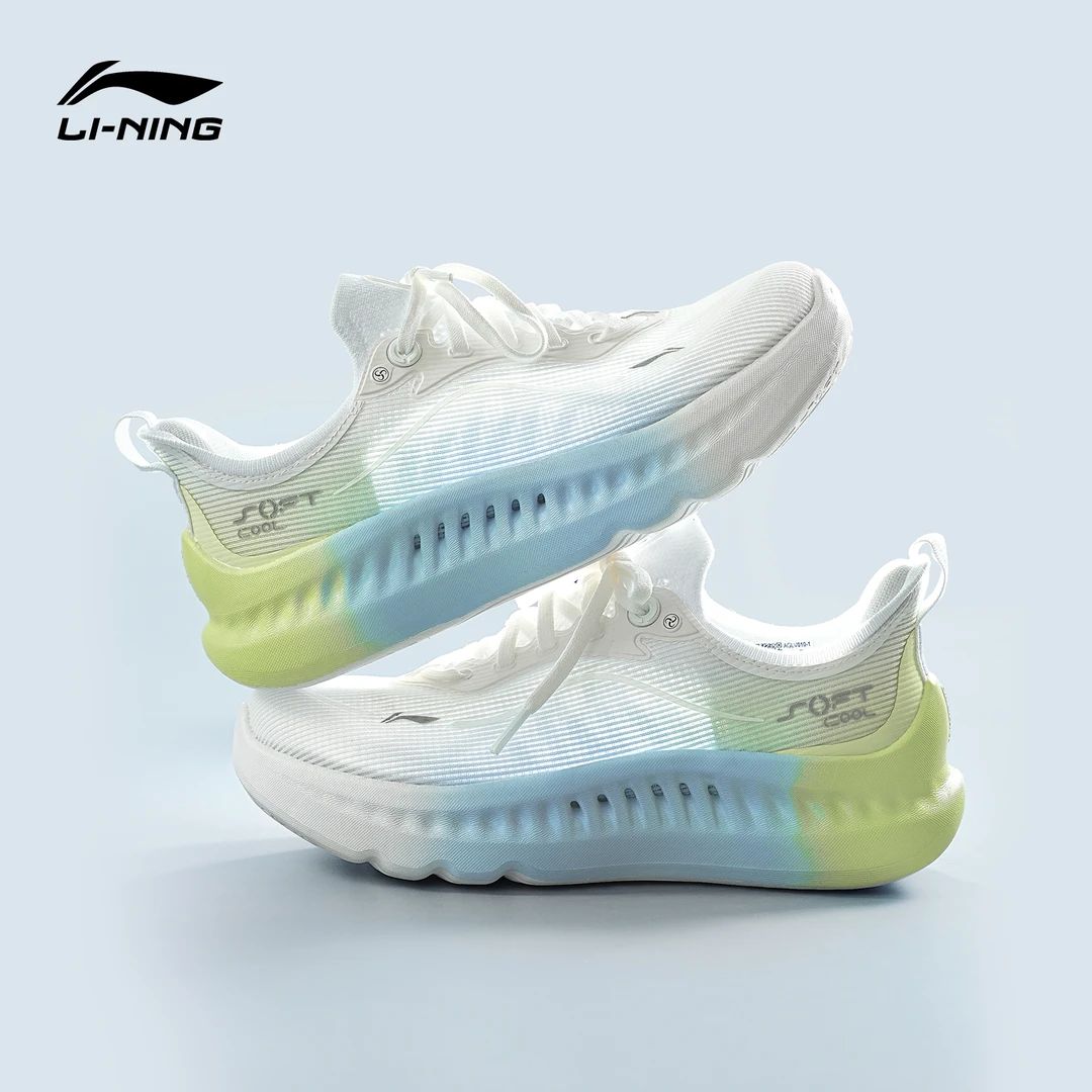 【一秒入夏】李宁SOFT单网透气商场同款夏季薄网休闲跑鞋