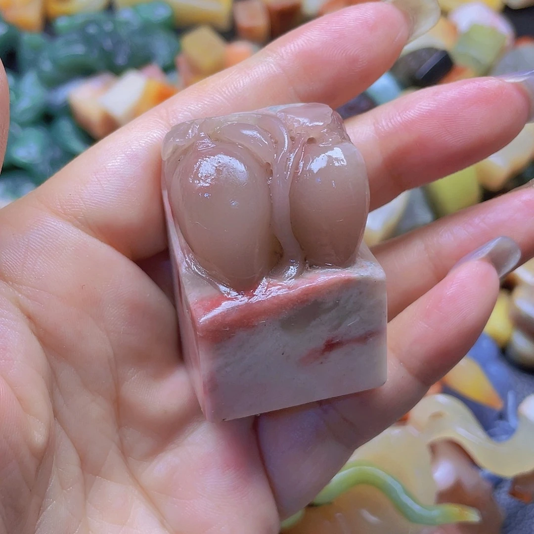 青田石印石纯手工