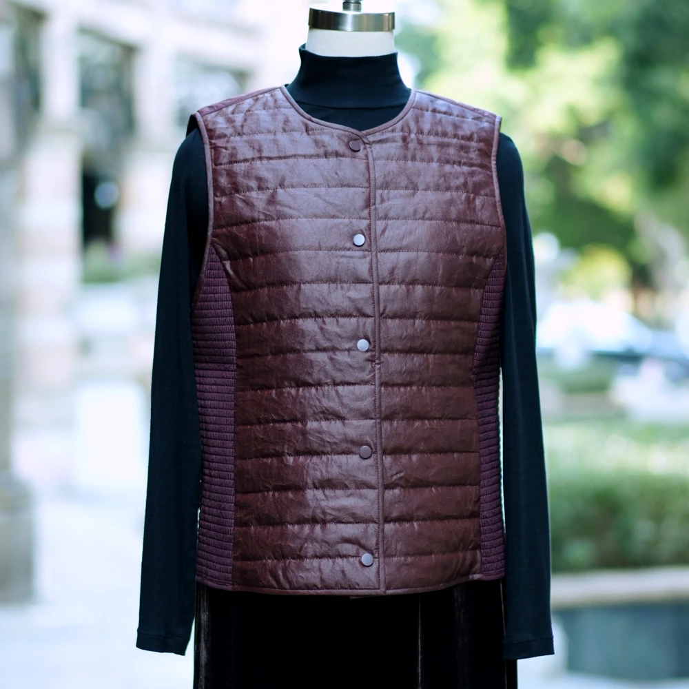 自许[晤言]新中式中国风原创马甲