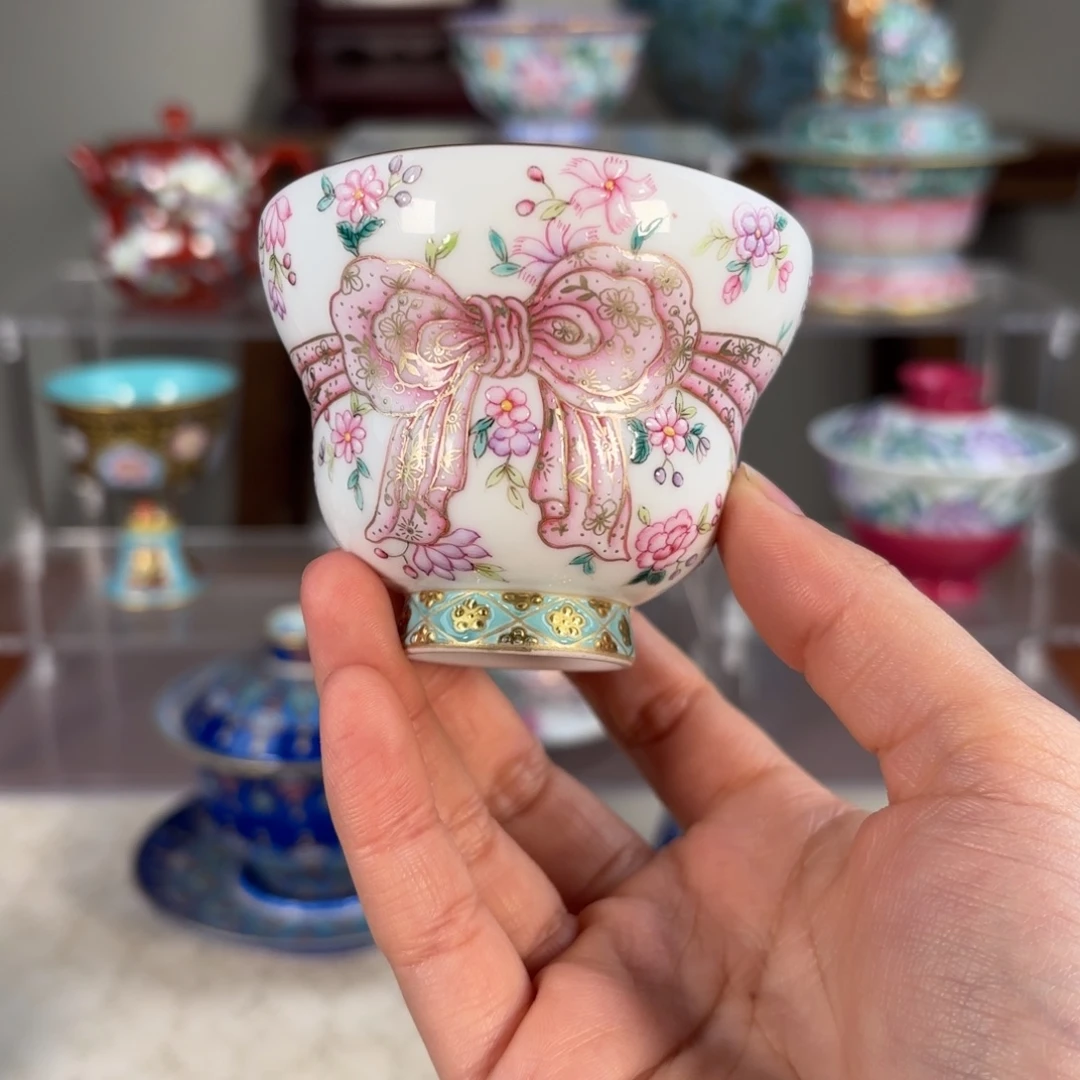 纯手工手绘 高端茶器