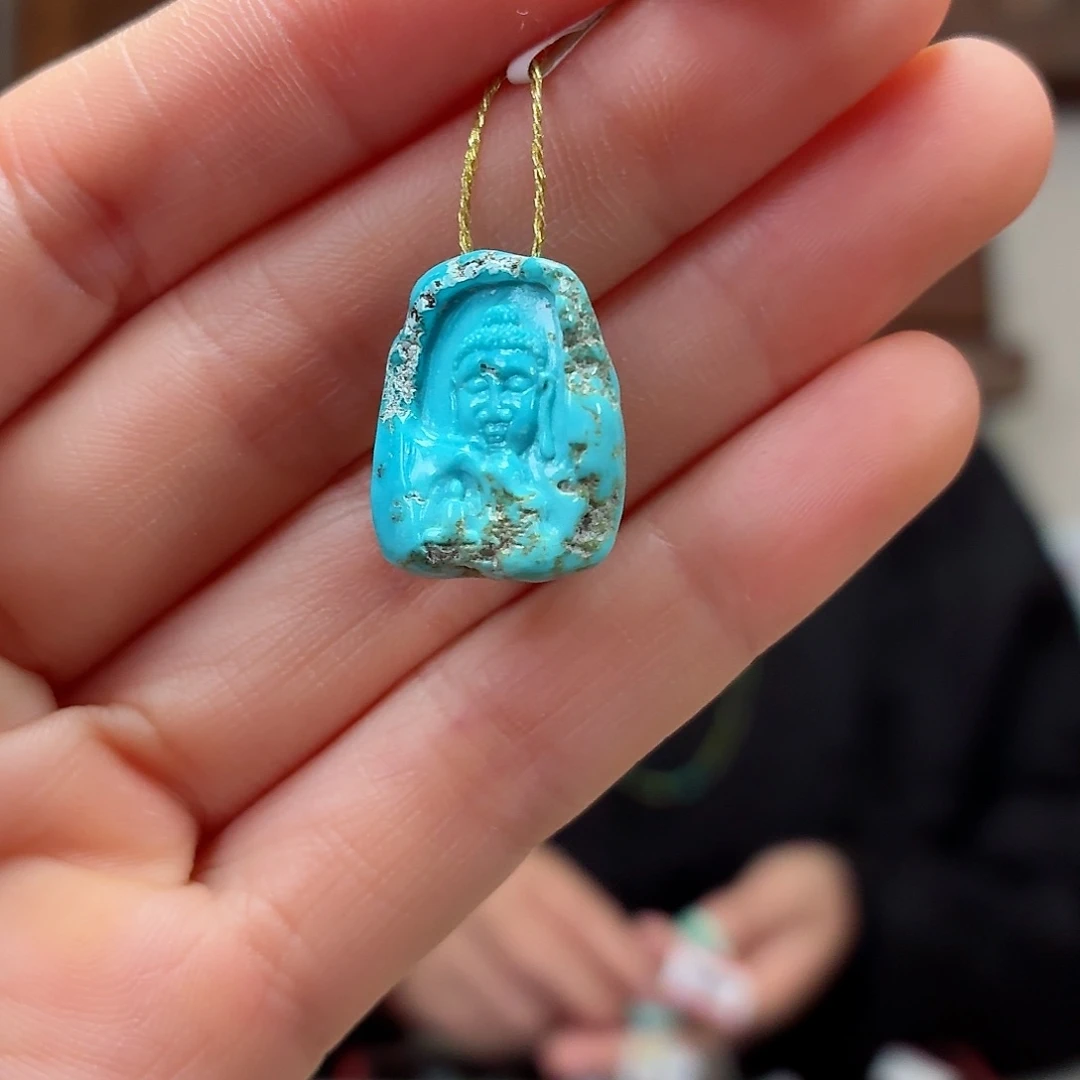 未镶嵌绿松石珠宝奇石