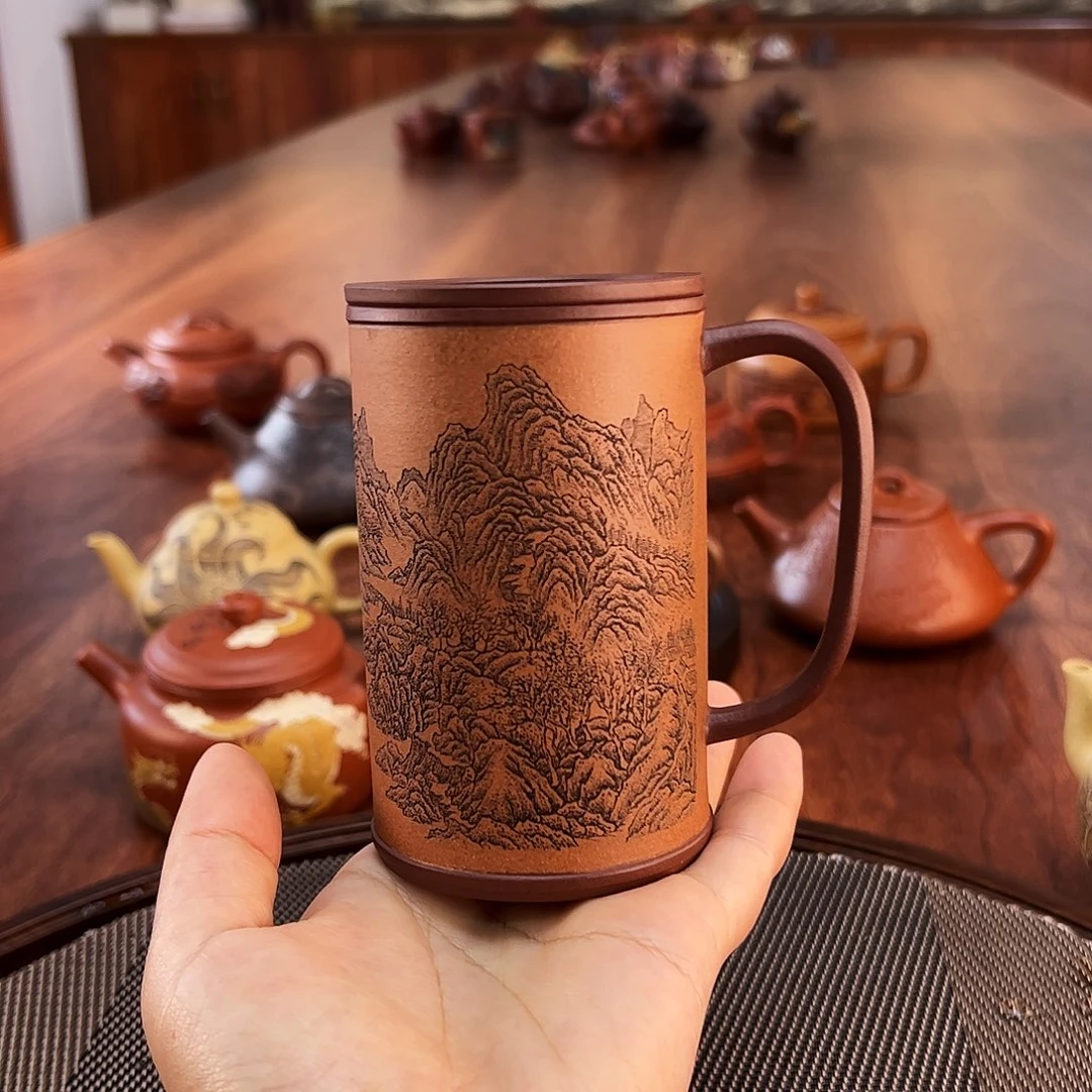 茶壶紫砂浣溪沙盖杯