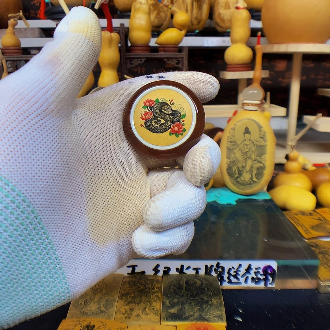 波***货手把的文玩小葫芦