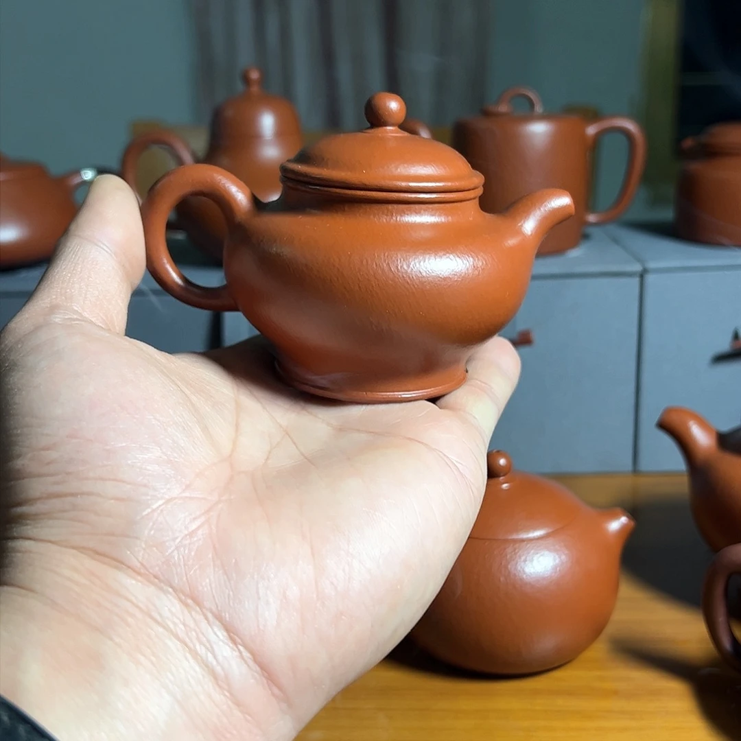 紫砂壶八*⑧全手工制作掇只