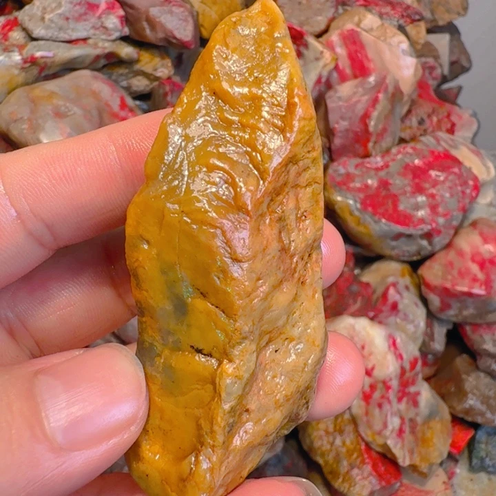 君***哥昌化石印石昌化田黄石