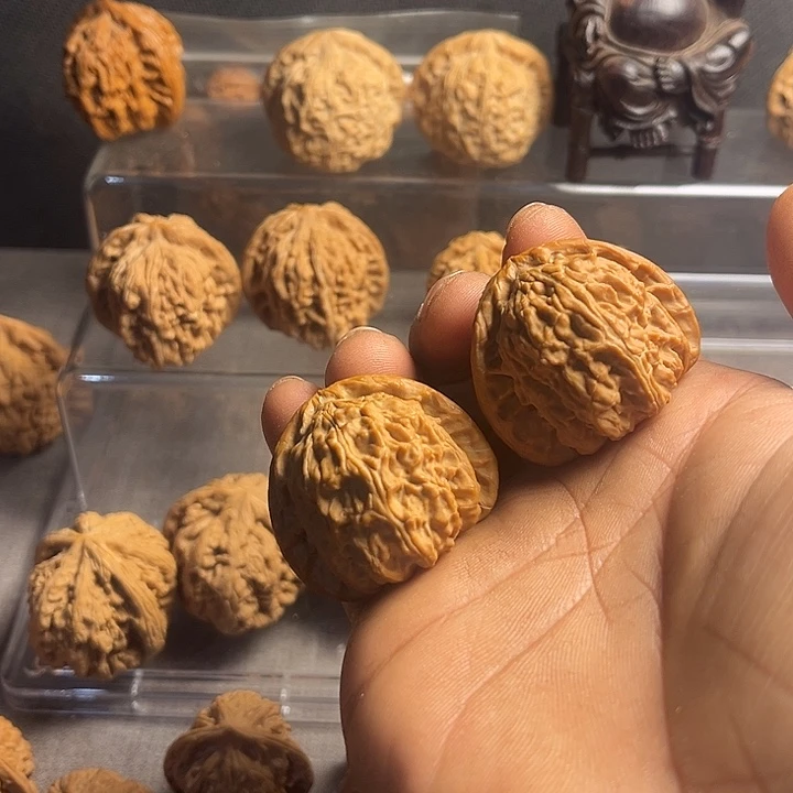 吊坠文玩核桃40白狮子