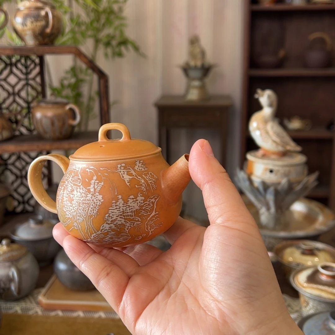 60中白窑藏壶柴烧