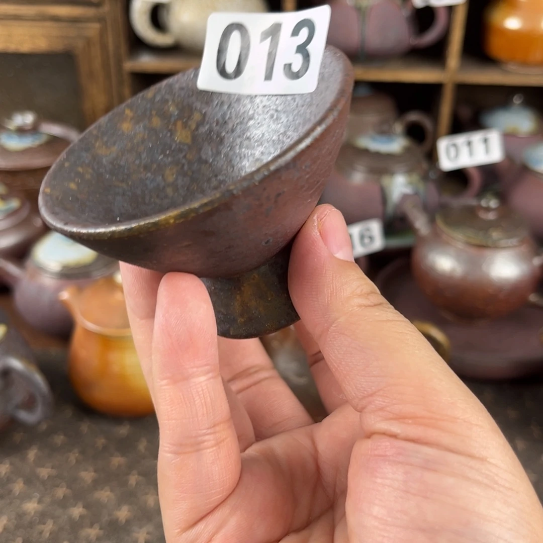 柴烧柴烧茶器主人杯子