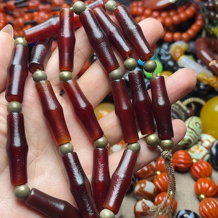 楊***柳玛瑙/玉髓未镶嵌手链