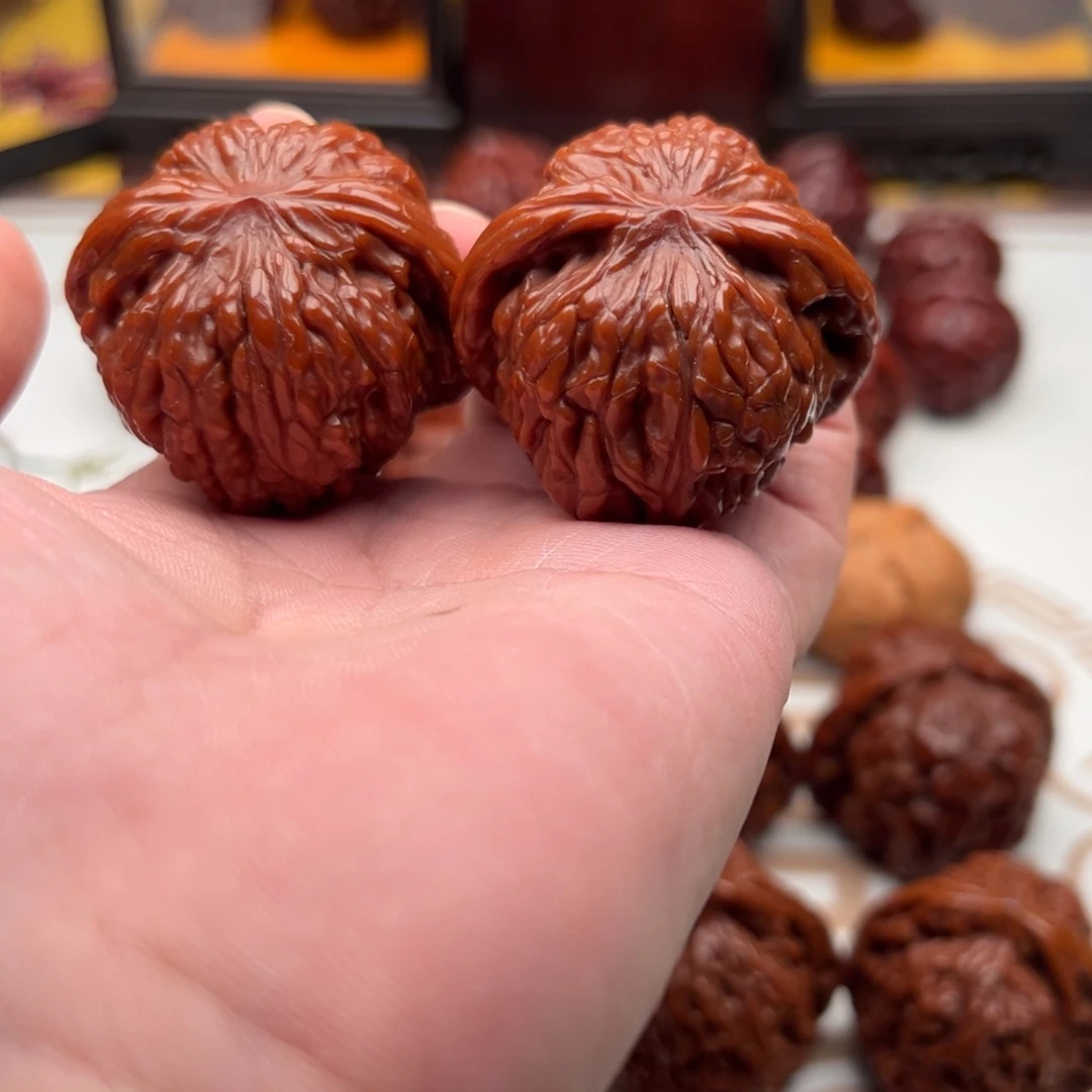 把件猴头核桃W*J磨盘狮子头