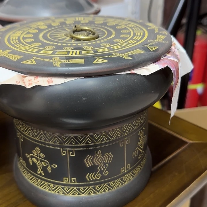 *****壶老韩坭兴陶 茶叶罐