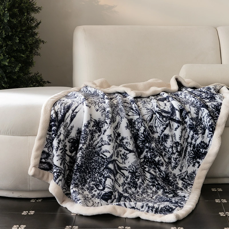 【芸裕家居】“万物生”系列轻奢沙发毯24TZ020