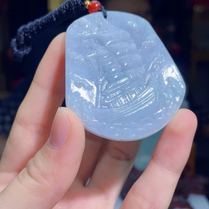 翡翠未镶嵌吊坠(不含链)X57