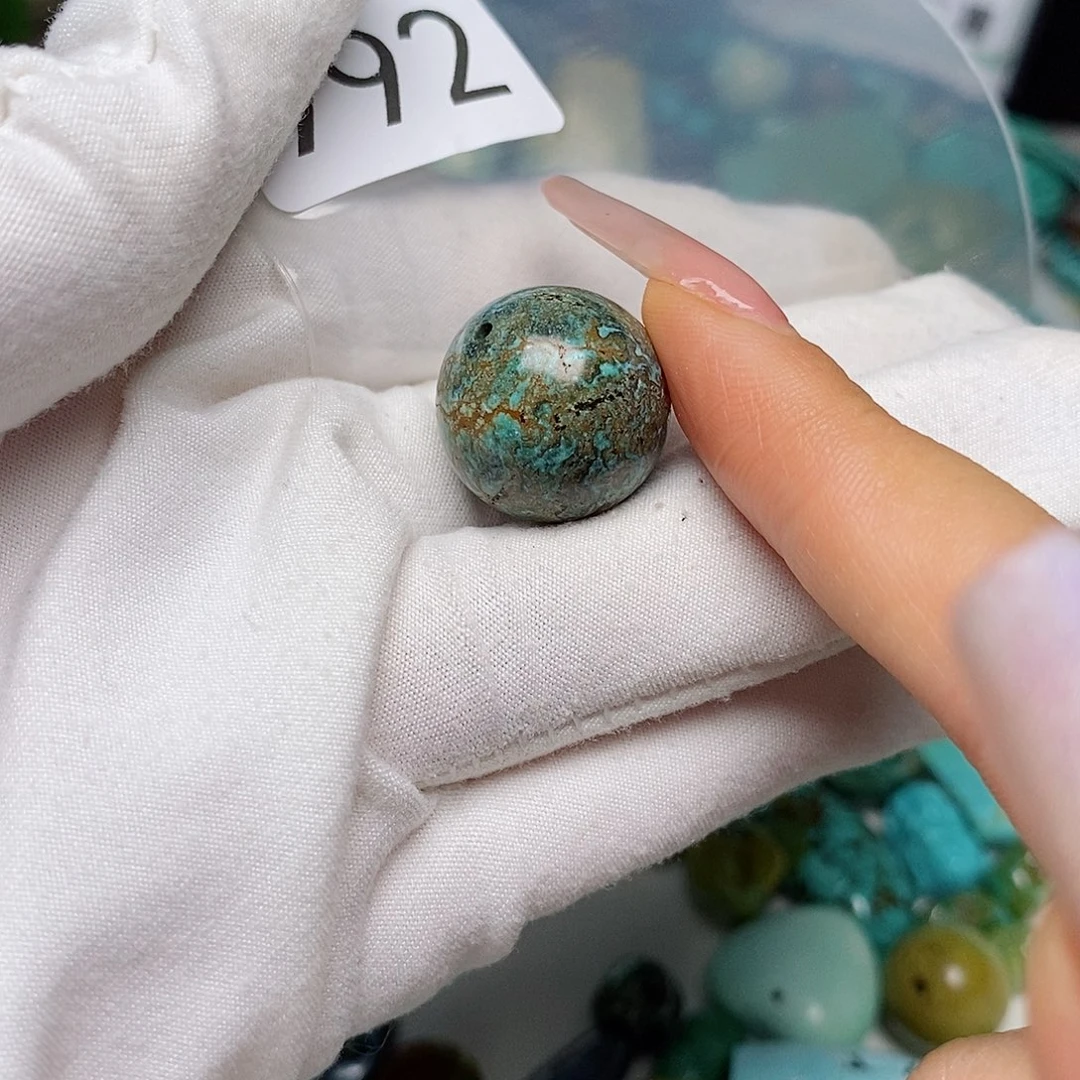 未镶嵌绿松石珠宝半成品