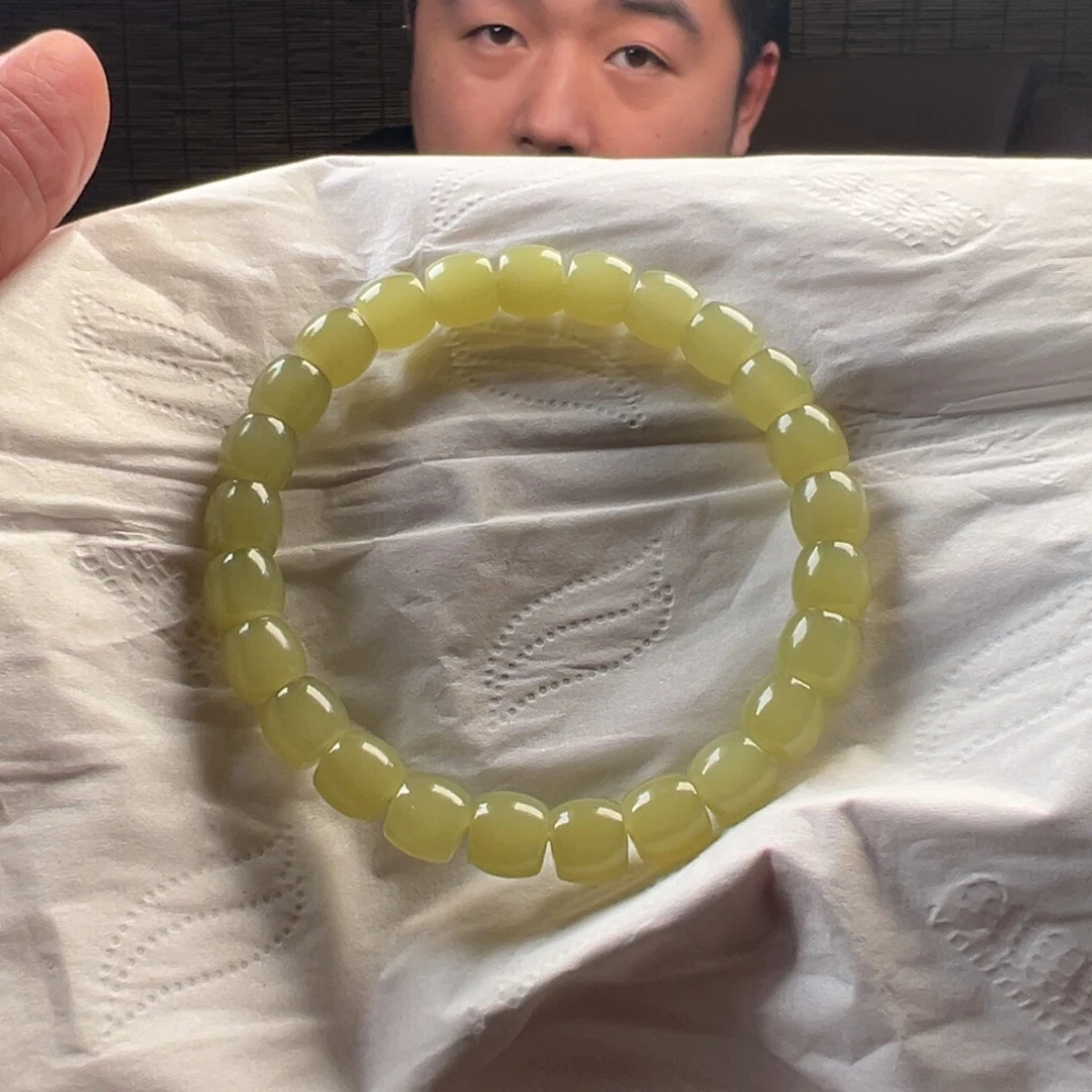 我***的和田玉未镶嵌手链