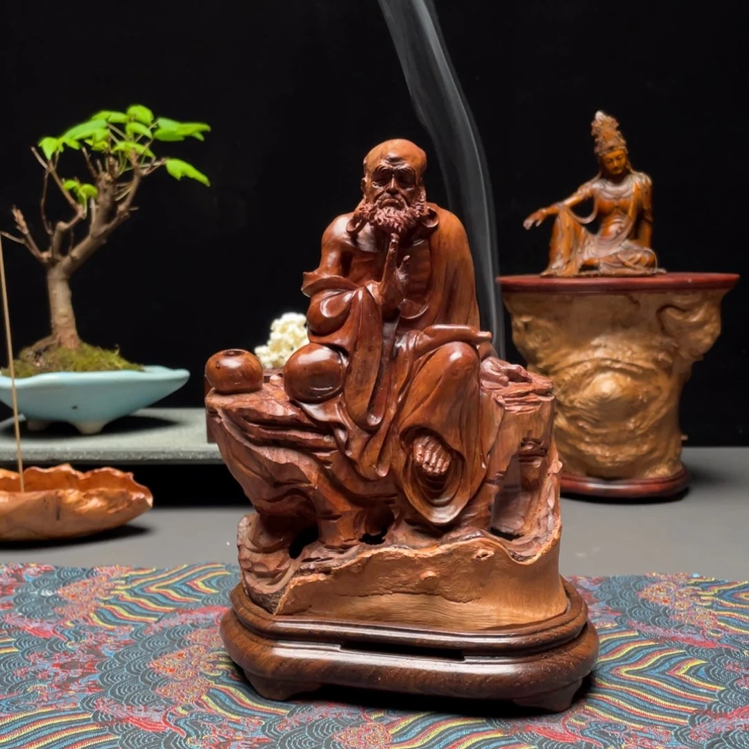 *****荔枝木荔枝木达摩香炉