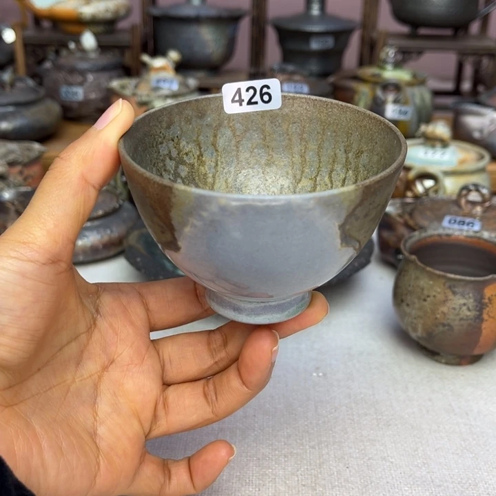 壶裸柴烧陶瓷茶具