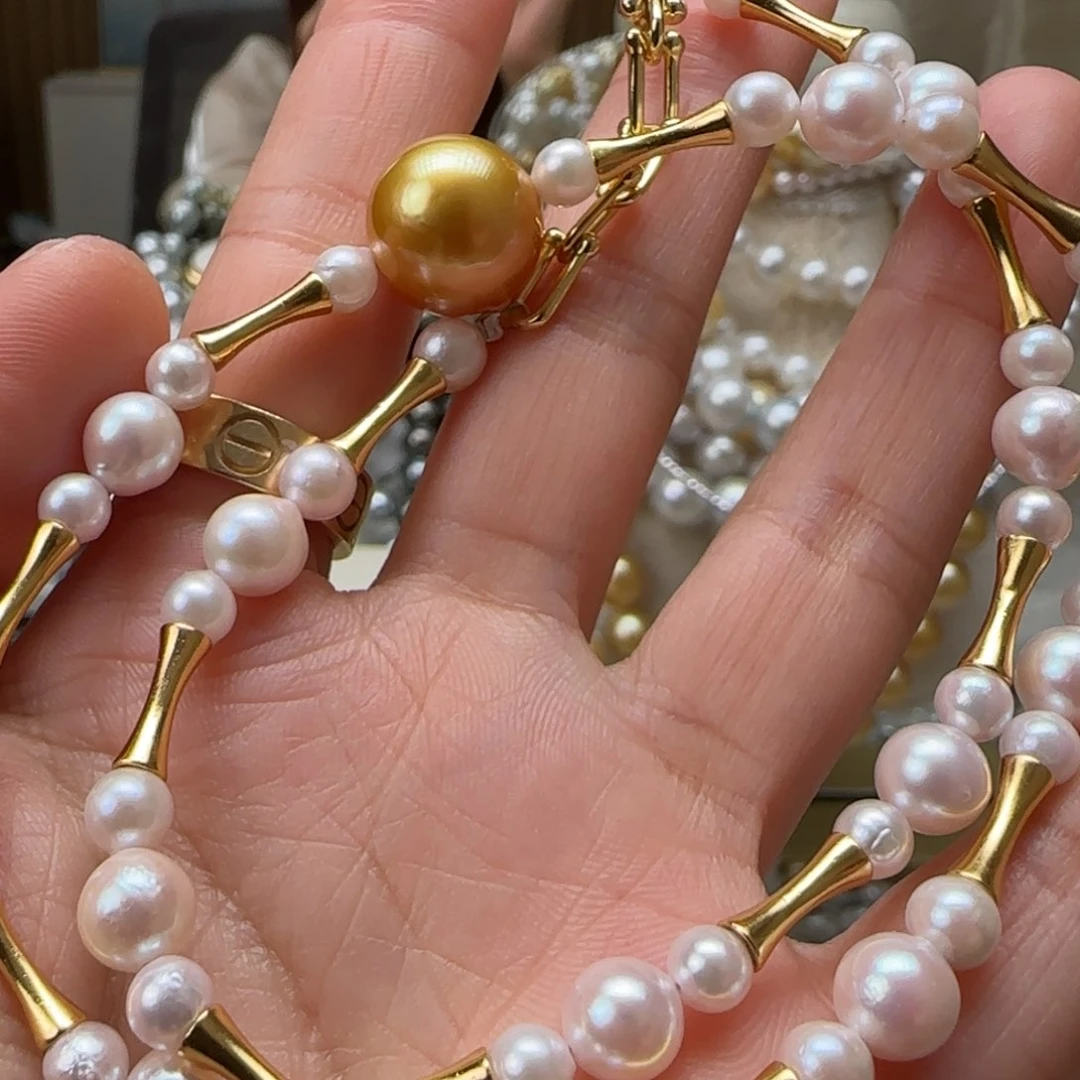 海水珍珠颈饰未镶嵌