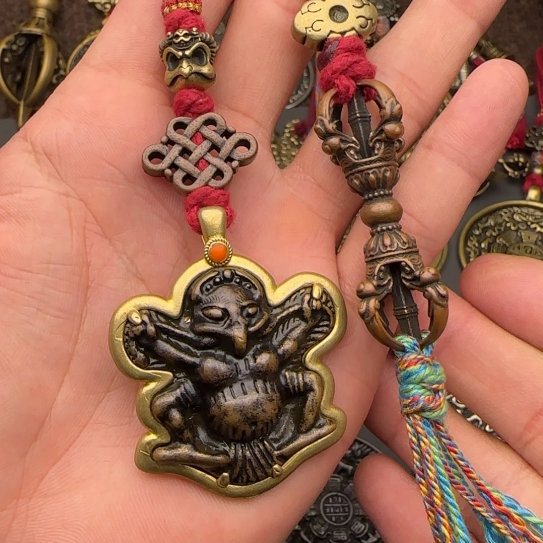 老铜大鹏鸟吊坠喜欢的来