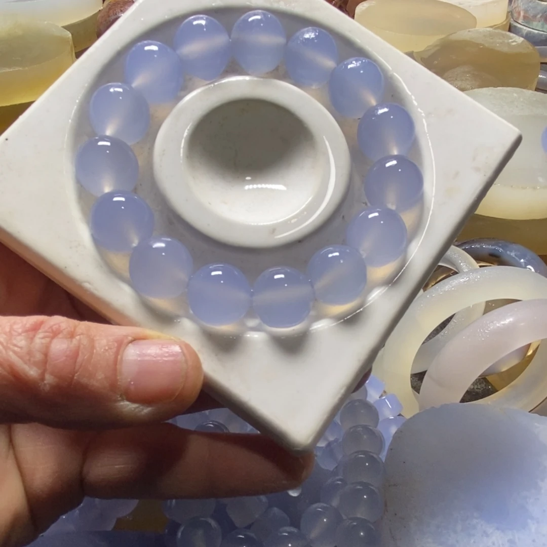 玛瑙/玉髓未镶嵌手链