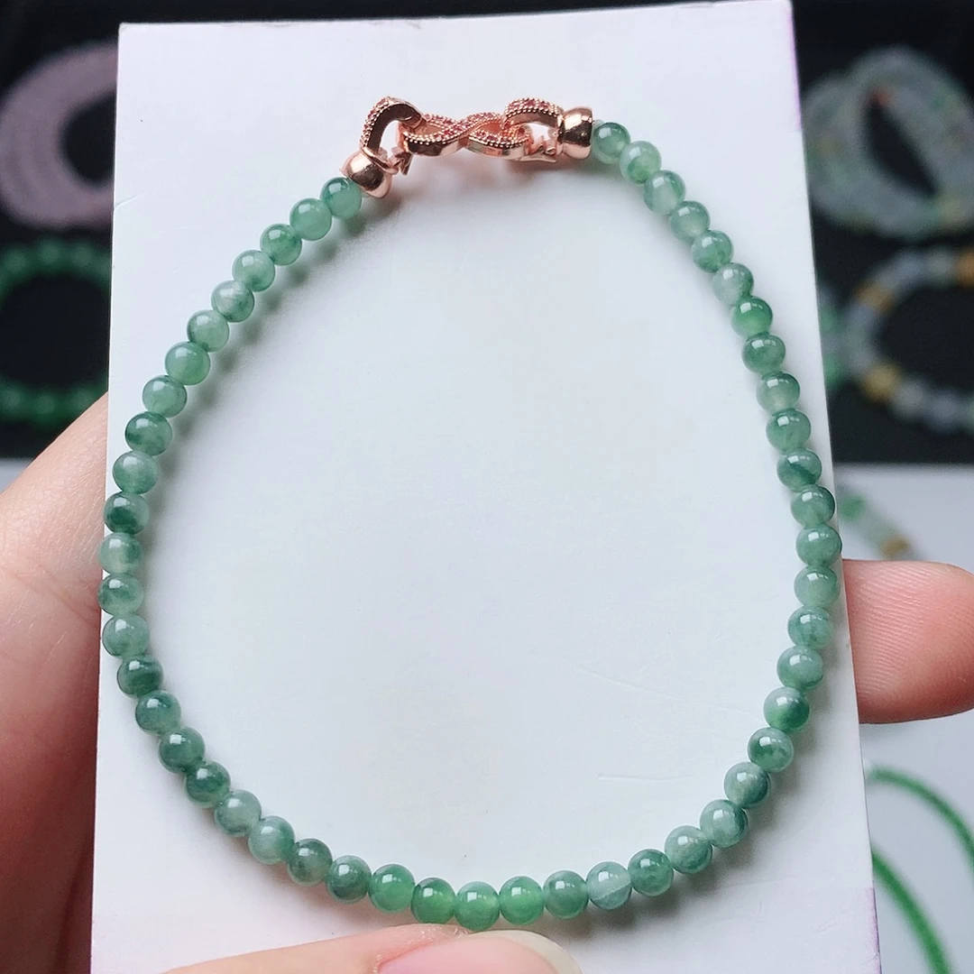 翡翠未镶嵌手链翡翠
