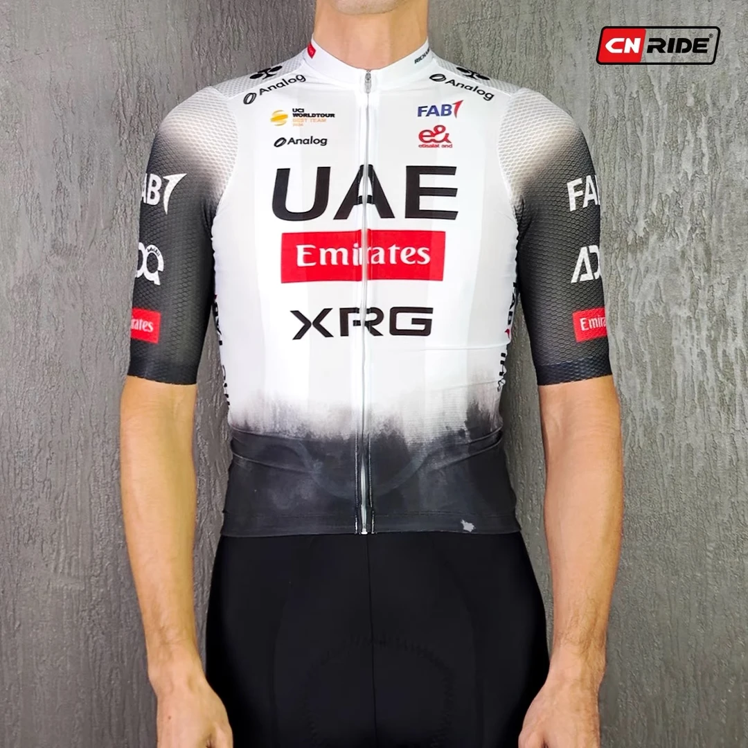 2025新款UAE车队波加查同款骑行服速干上衣公路骑行服公路车男款