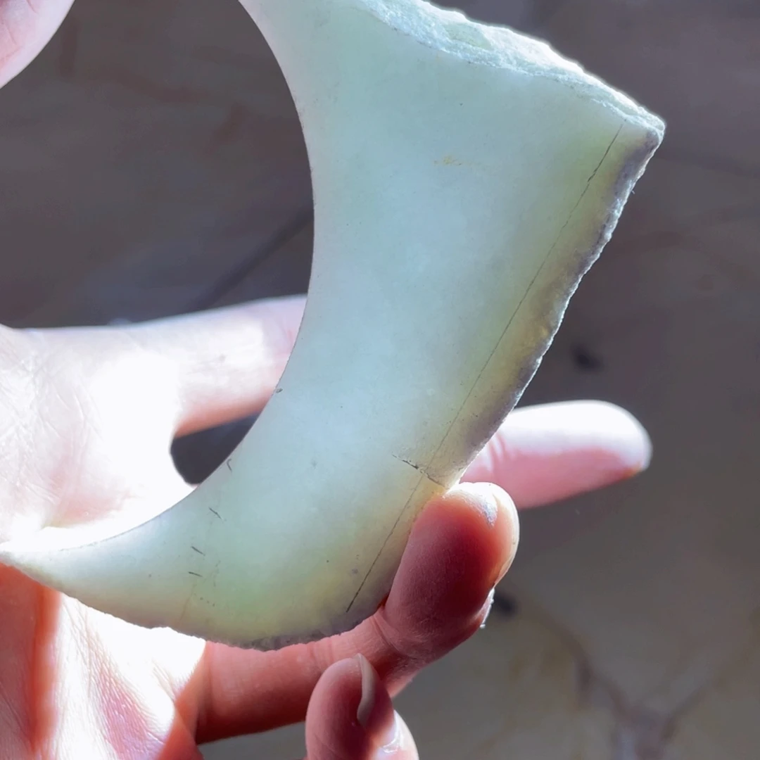 翡翠摆件未镶嵌K缅甸天然翡翠片料