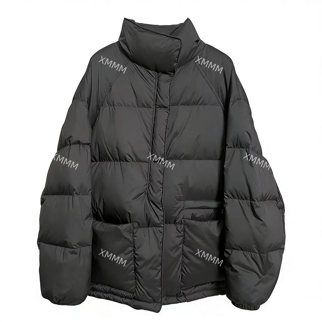 XMMM2025秋冬新款面包服中长款羽绒外套8821
