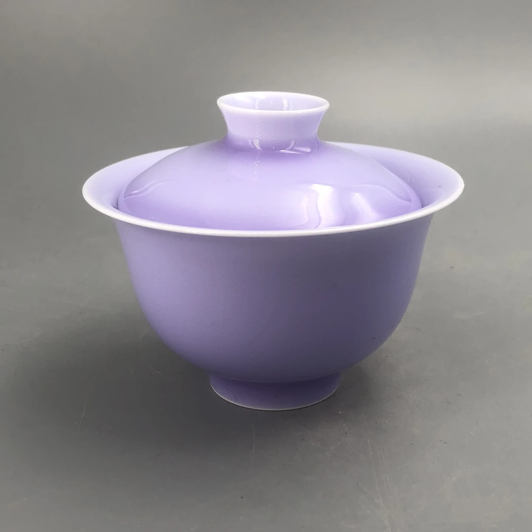 CL-C4618[学茶严选]幻影紫嫣如意盖碗