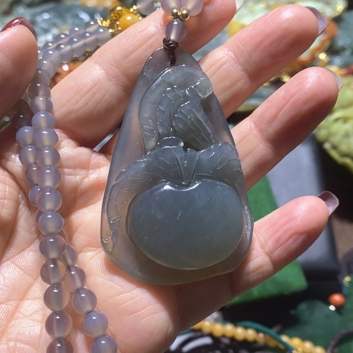 岫玉毛衣链未镶嵌