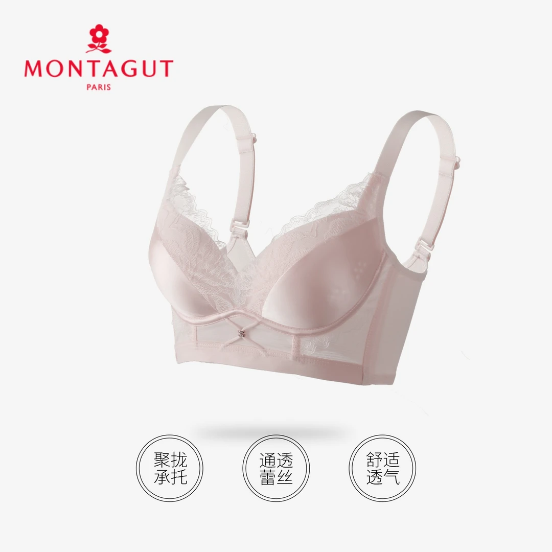 【6.30 老板娘夏天】轻奢小性感蕾丝聚拢文胸（ABC通杯）