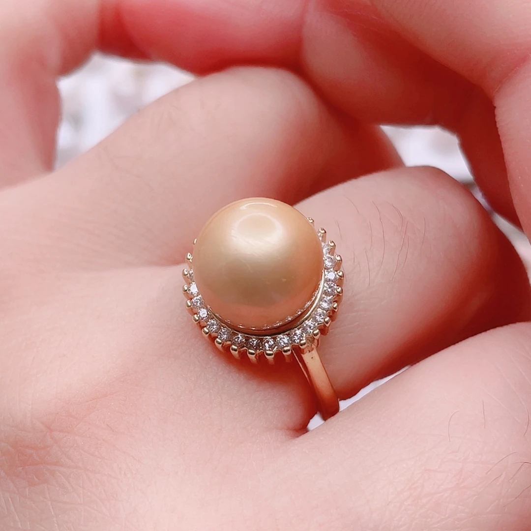 合金淡水珍珠吊坠(赠链)