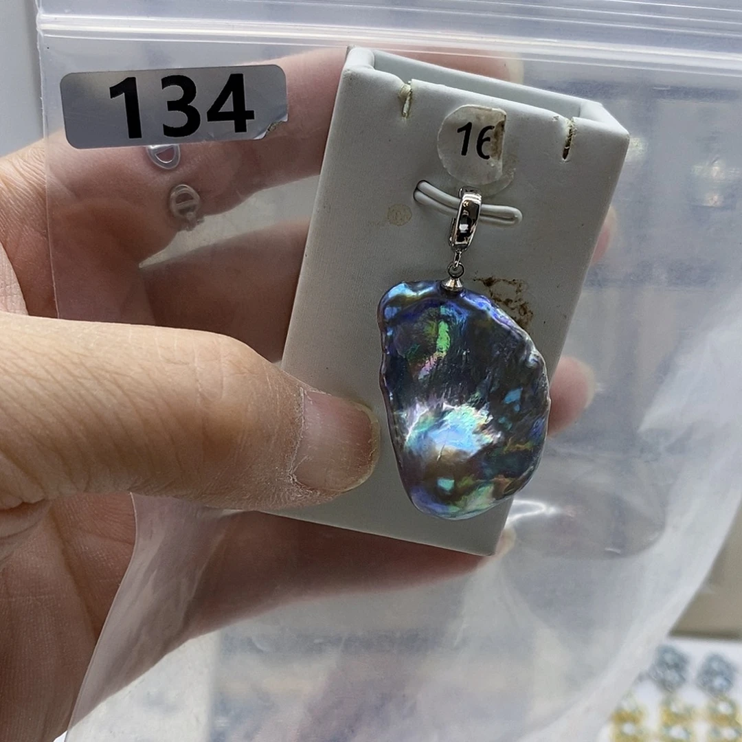 颈饰合金淡水珍珠
