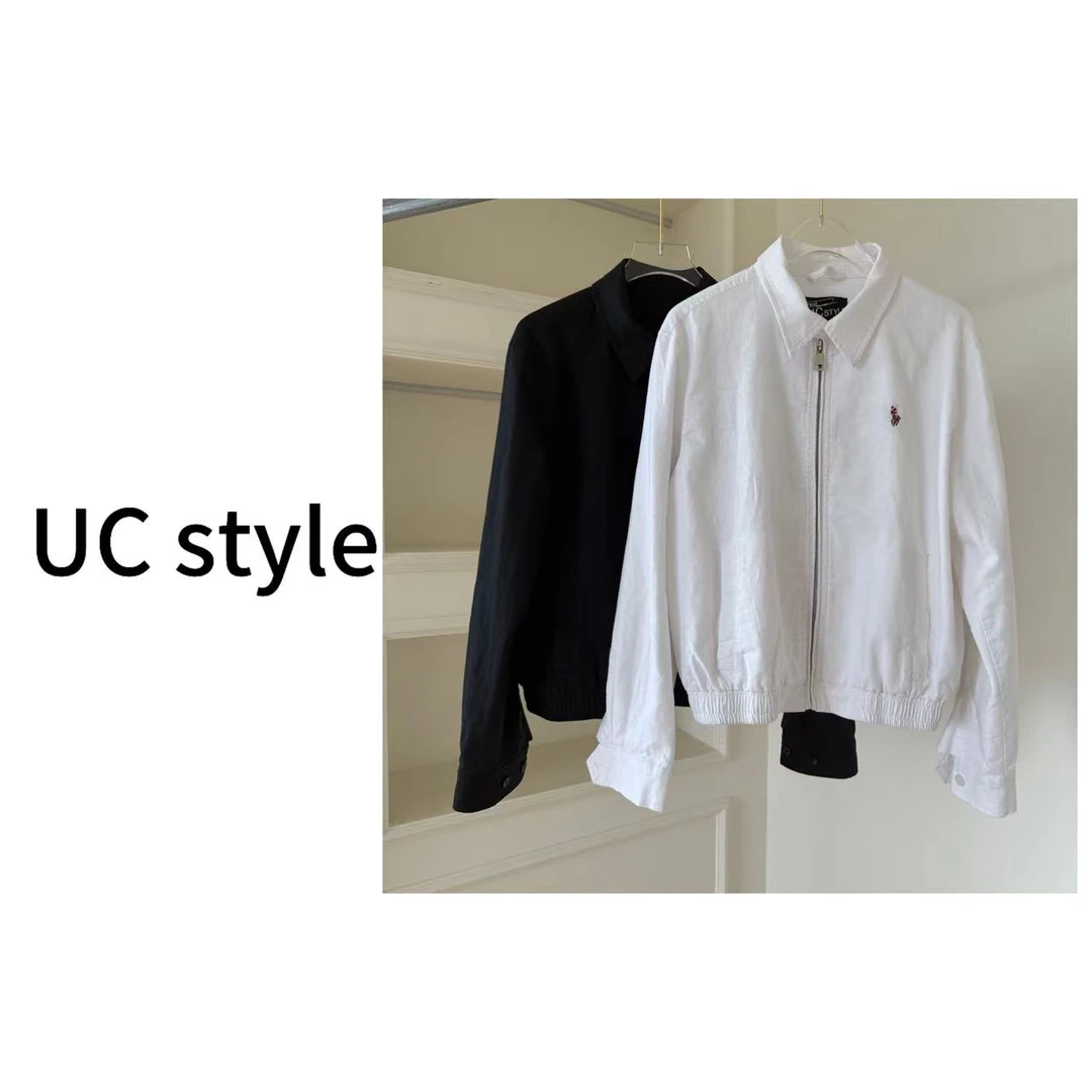 【UC STYLE】A8601小马极简夹克主播穿S码