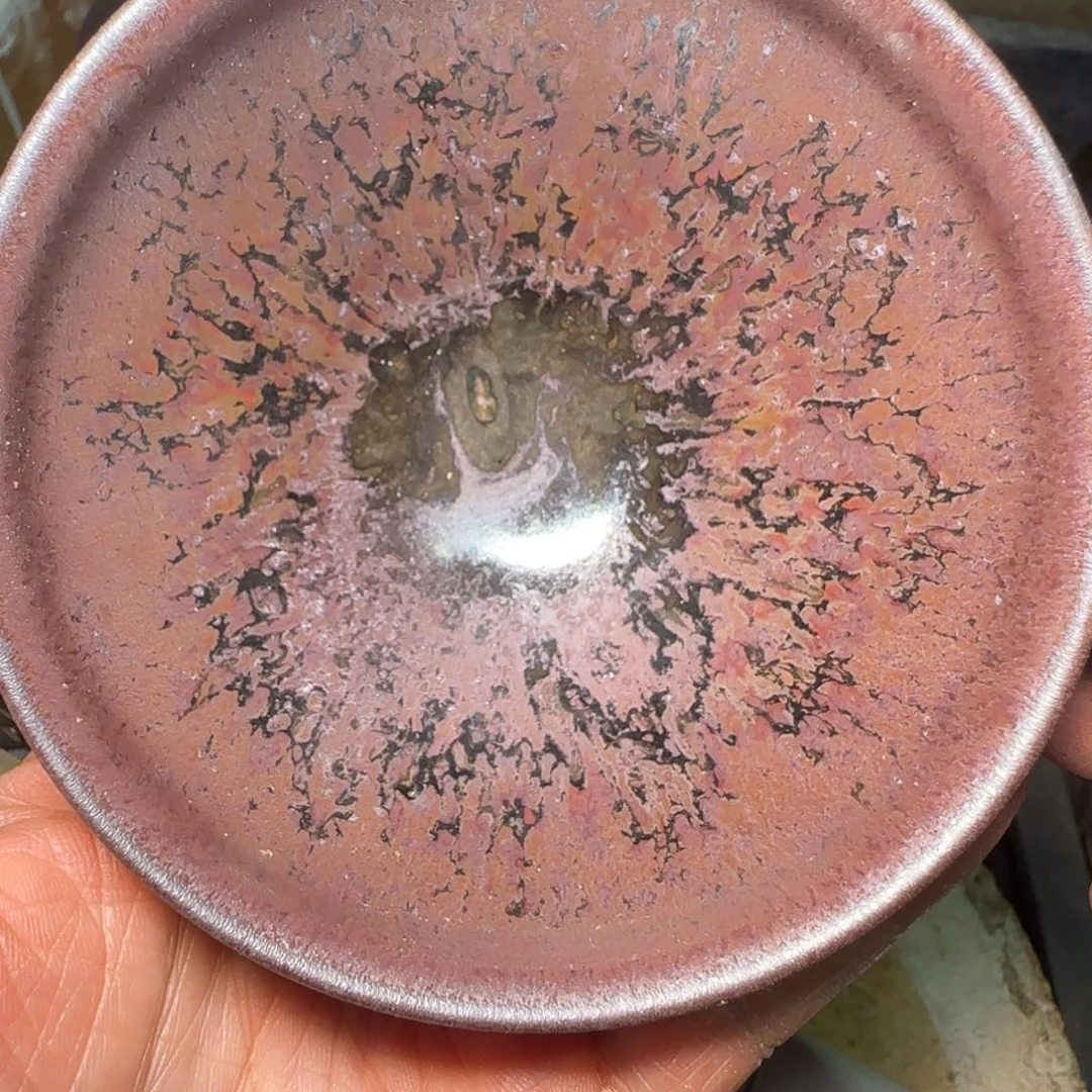 H***i柴烧建盏茶盏茶杯573