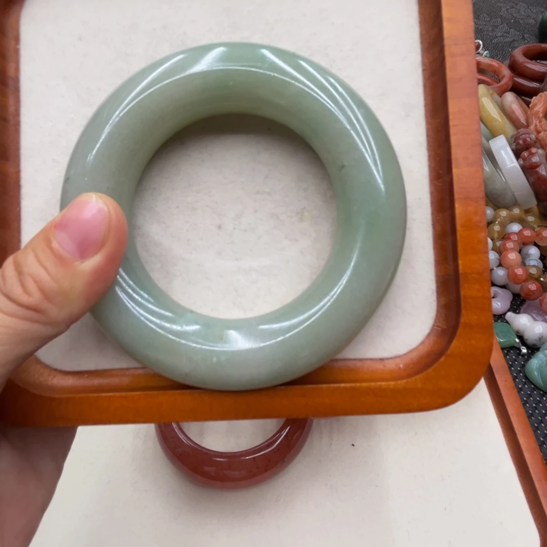 石英质玉未镶嵌圈口54