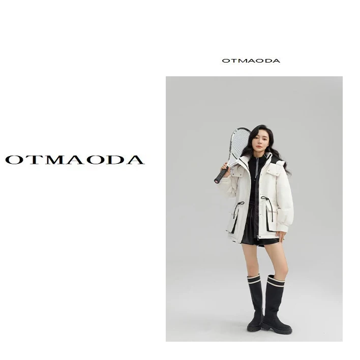 2025新款90白鸭绒抗寒保暖三防加厚时尚百搭羽绒服-8816