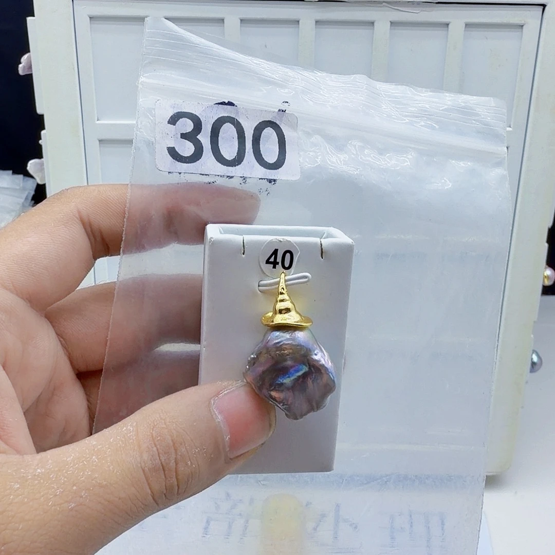 颈饰合金淡水珍珠
