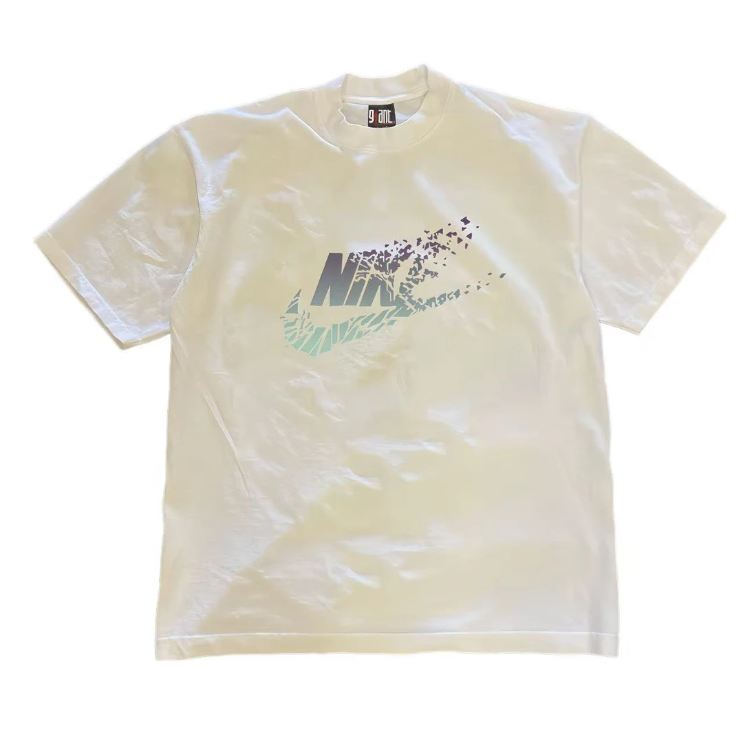 夏季索罗娜棉质冰丝凉感男版新款潮牌短袖时尚百搭圆领男上衣