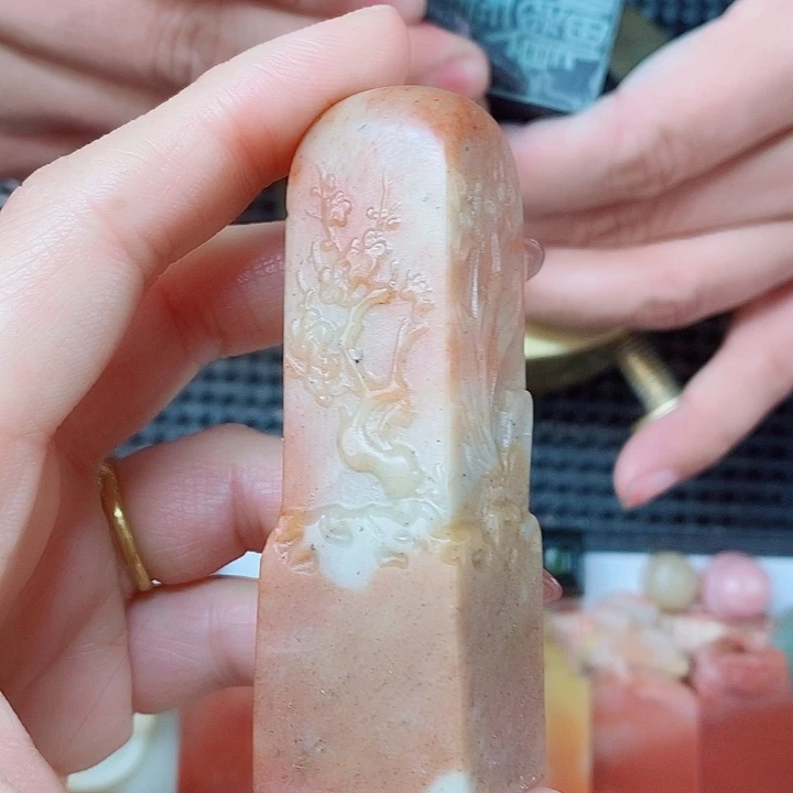 寿山石现场直播手工