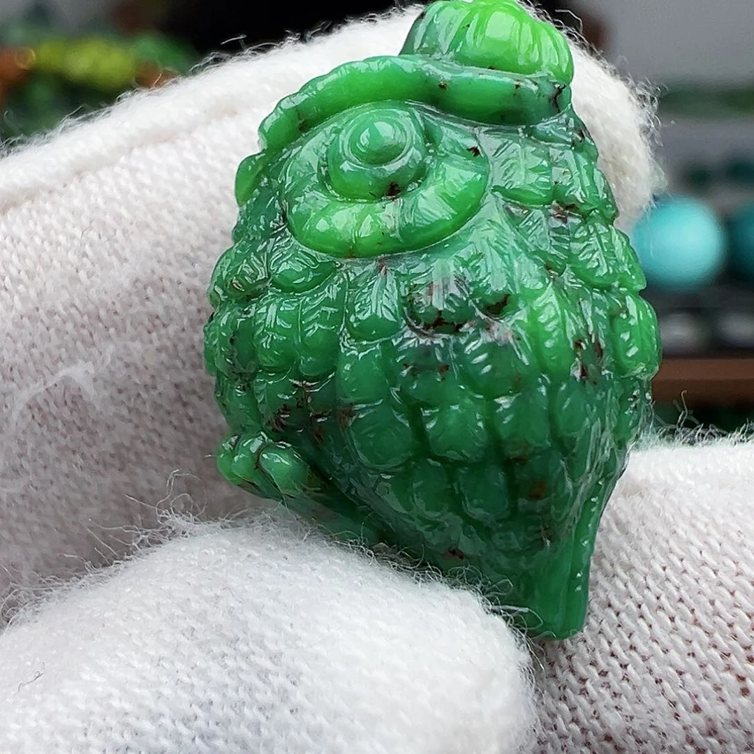 绿松石未镶嵌绿松石主播万丽