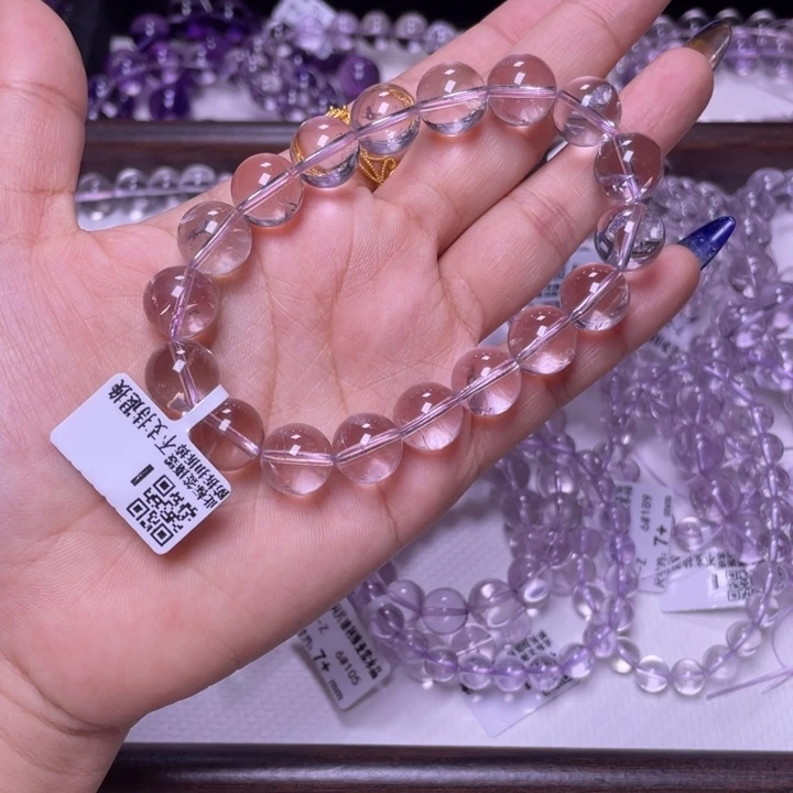 紫晶未镶嵌手链玻利维亚2