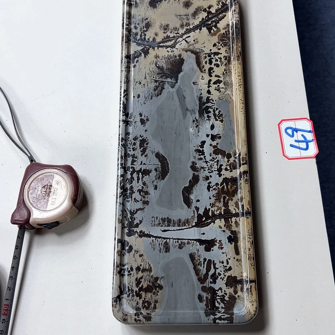 广西石天然国画石干泡台