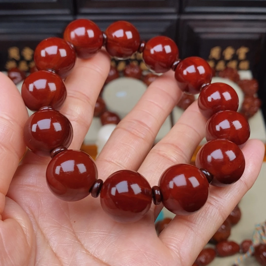 小****橄榄核吊坠光珠光珠