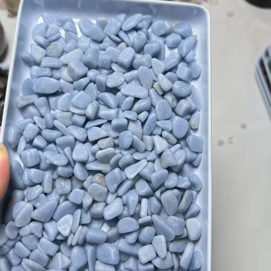 小颗粒天然消磁石天使石 碎石 鱼缸石 花盆石