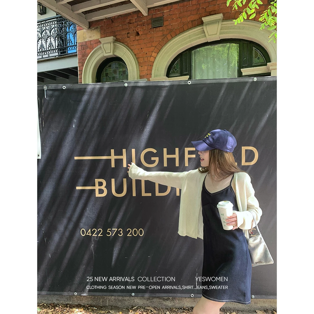 YESWOMEN柔雾开衫·和纸纱加棉轻薄混纺纱线 松弛慵懒XY7052A4176