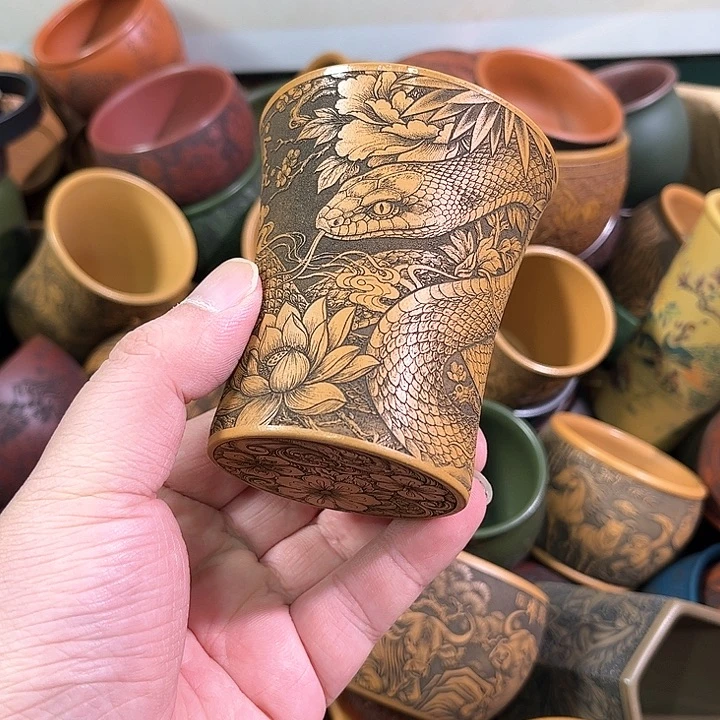 茶杯紫砂全手工紫砂主人杯